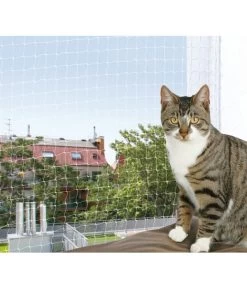 Trixie Katzenzubehör Schutznetz Transparent -Gardena Store 3866662 WE FS 001 KatzenschutznetzTrixietransparent