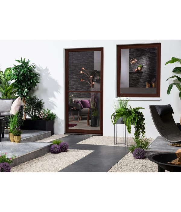 Hecht Fliegengitter Tür Master SlimPlus, Ca. B120/H240 Cm 1 Hecht Fliegengitter Tür Master SlimPlus, Ca. B120/H240 Cm