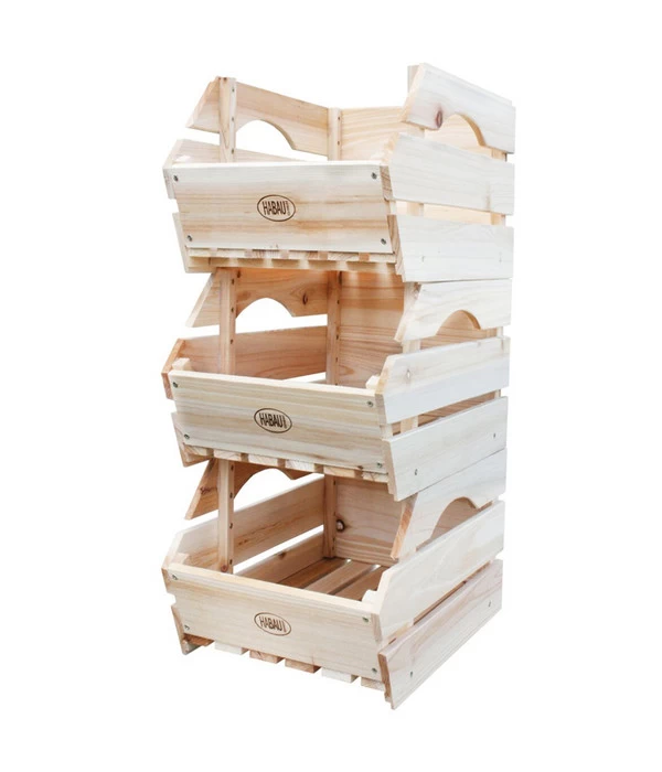 Habau Universalkiste 3er Set, Ca. B27/H20/T38 Cm 1 Habau Universalkiste 3er Set, Ca. B27/H20/T38 Cm