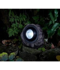 Dehner Premium Solar-Granitstein Pedra, Ca. Ø20/16,5 Cm -Gardena Store 4038543 WE MO 002 DehnerPremiumSolarGranitsteinPedra