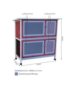 Dehner Kaninchenstall Landhaus, Ca. B114/H116/T57 Cm 12 Dehner Kaninchenstall Landhaus, Ca. B114/H116/T57 Cm -Gardena Store 4050639 WE BG 001 DehnerKaninchenstallLandhausMGN