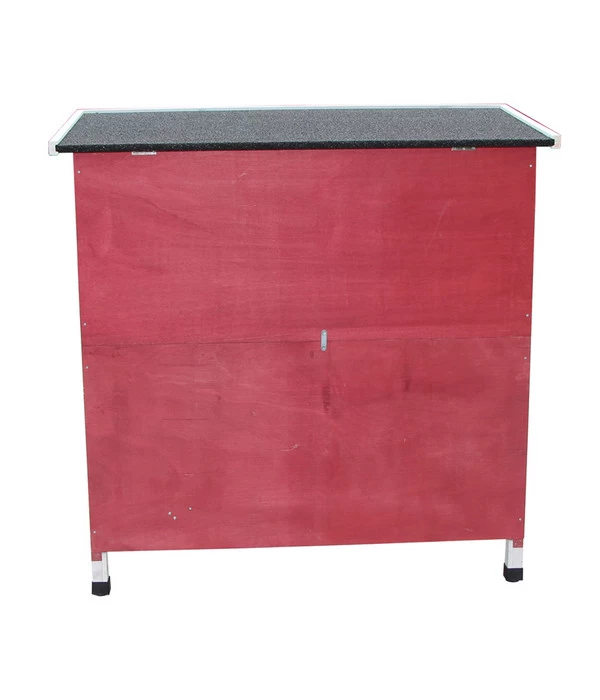 Dehner Kaninchenstall Landhaus, Ca. B114/H116/T57 Cm 4 Dehner Kaninchenstall Landhaus, Ca. B114/H116/T57 Cm – Bild 4