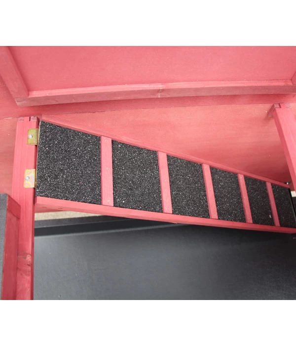 Dehner Kaninchenstall Landhaus, Ca. B114/H116/T57 Cm 6 Dehner Kaninchenstall Landhaus, Ca. B114/H116/T57 Cm – Bild 6