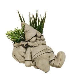 Denscho Beton-Zwerg Fauler Sack, 27 X 33 X 26 Cm