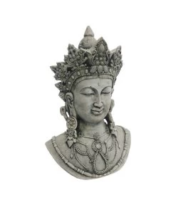 Denscho Beton-Buddha Büste, 20 X 12 X 29 Cm