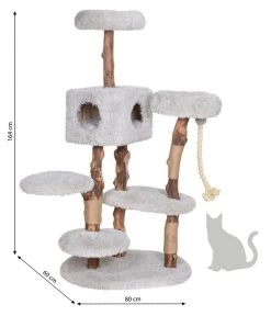 Dehner Premium Lovely Natur-Kratzbaum Kraxeln & Relaxen -Gardena Store 4160420 WE BG 001 DehnerLovelyKratzbaumKraxelnRelaxen