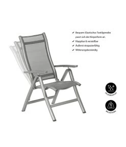 Dehner Klappsessel Chicago, Hochlehner -Gardena Store 4210316 WE IG 001 KLAPPSESSELCHICAGO