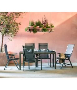 Dehner Ausziehtisch Chicago, Ca. B160-210/H74/T90 Cm -Gardena Store 4210381 WE MO 003 GruppeChicagoNEU