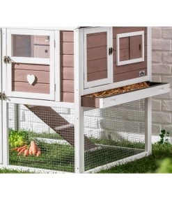 Dehner Nagerheim Happy Home Castel, Braun, Ca. B106/H108/T103 Cm -Gardena Store 4261574 WE DE 001 Dehner NagerheimCastel