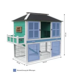 Dehner Nagerheim Happy Home Palazzo, Ca. B145/H121/T72 Cm -Gardena Store 4261590 WE BG 001 DehnerHappyHomeNagerheimPalazzoMG