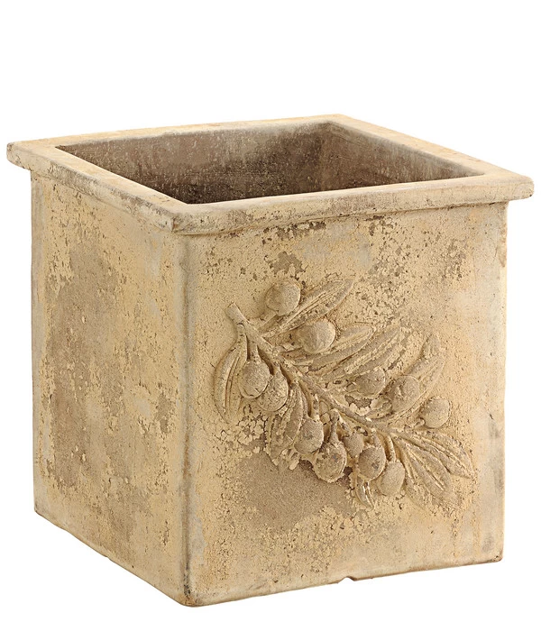 Dehner Terrakotta-Topf, Quadratisch, Terrakotta-antik 1 Dehner Terrakotta-Topf, Quadratisch, Terrakotta-antik