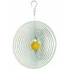 NATURE'S MELODY Windspiel Cosmo Rund, 20,5 X 4,5 X 29 Cm, Silber/gelb
