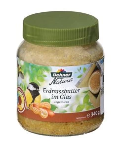 Dehner Natura Erdnussbutter Im Glas, 8 X 340 G -Gardena Store 4319505 MA FS 002 ErdnussbutterImGlas