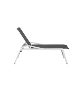 Siena Garden Rollliege Milos, Ca. B68/H118/T200 Cm -Gardena Store 4330726 WE DE 004 Rollliegemilosweiss