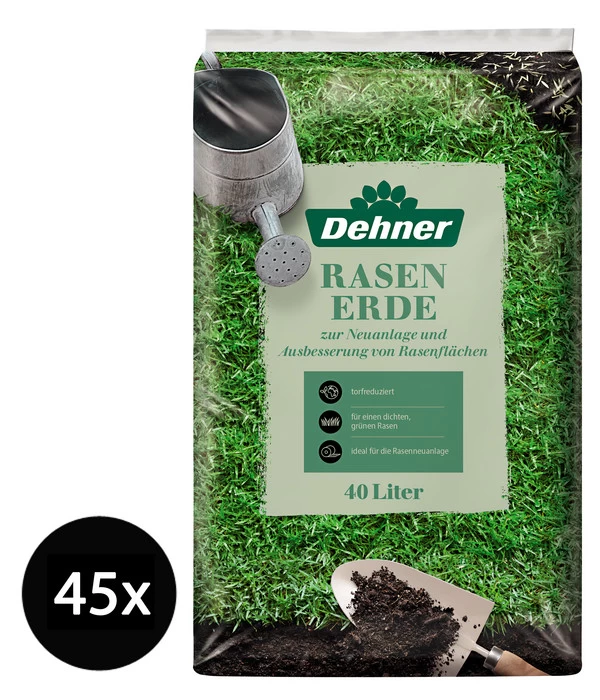 Dehner Rasenerde, 45 X 40 Liter 1 Dehner Rasenerde, 45 X 40 Liter