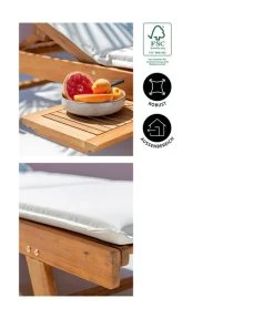 Dehner Rollliege Ravenna, Ca. B70/H89/T200 Cm -Gardena Store 4407086 WE IG 002 RollliegeRavenna