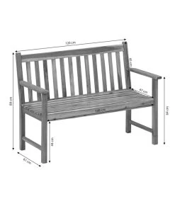 Dehner Bank Mykonos, 2-Sitzer -Gardena Store 4407201 WE BG 001 BankMykonos