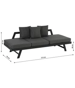 Dehner Funktionsliege Seattle -Gardena Store 4407318 WE BG 001 BankLiegeSeattleNeu