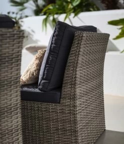 Dehner Geflecht-Lounge Rom, 4-teilig -Gardena Store 4407334 WE DE 002 DehnerGeflechtLoungeRomNEU