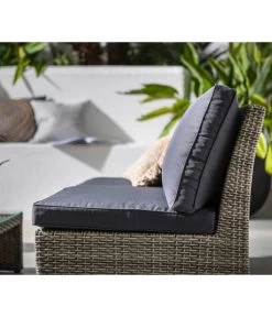 Dehner Geflecht-Lounge Rom, 4-teilig -Gardena Store 4407334 WE DE 003 DehnerGeflechtLoungeRomNEU
