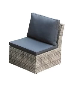 Dehner Geflecht-Lounge Rom, 4-teilig -Gardena Store 4407334 WE FS 005 DehnerGeflechtLoungeRomNEU