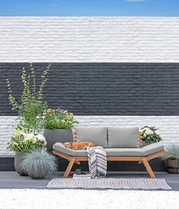 Dehner Holz-Sofa Macao 3 Dehner Holz-Sofa Macao – Bild 3