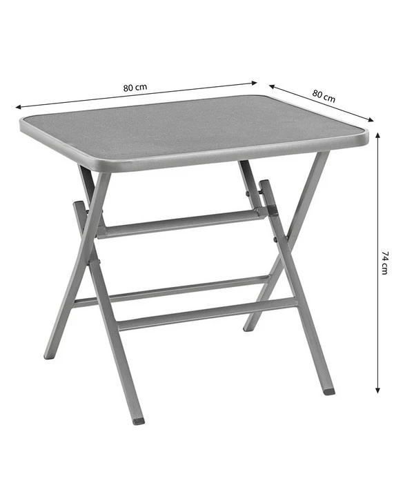 Dehner Klapptisch Chicago, Eckig 7 Dehner Klapptisch Chicago, Eckig – Bild 7