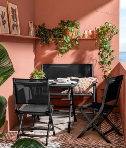 Dehner Klappstuhl Chicago 12 Dehner Klappstuhl Chicago -Gardena Store 4422382 WE MO 001 BalkongruppeChicago