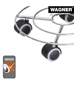 Wagner Pflanzroller, Verchromt -Gardena Store 4426193 WE DE 002 PflRollerMultiDraht