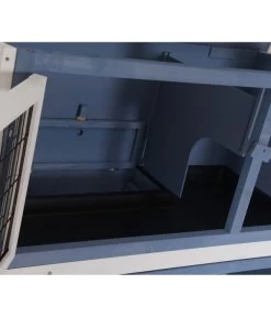 Dehner Kaninchenstall Original Mit Wärmedämmung, Ca. B114/H116/T57 Cm -Gardena Store 4440830 WE DE 001 DehnerMarkenqualitaetKaninchenstallIsoliertBlau