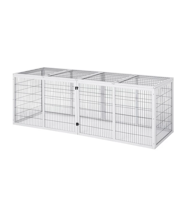 Dehner Freilaufgehege Happy Home Monumento, Ca. B200/H70/T70 Cm 1 Dehner Freilaufgehege Happy Home Monumento, Ca. B200/H70/T70 Cm