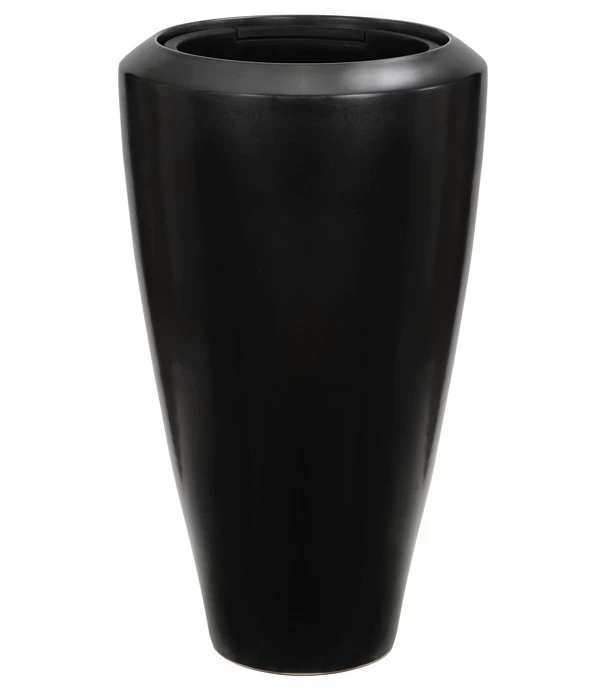 Dehner Keramik-Vase Lissabon Mit LECHUZA® Bewässerungssystem, Konisch 1 Dehner Keramik-Vase Lissabon Mit LECHUZA® Bewässerungssystem, Konisch