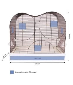 Skyline Vogelkäfig Emma -Gardena Store 4497103 WE BG 001 PPVogelkaefigEmmaN