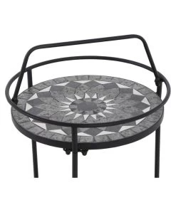 Siena Garden Mosaikbeistelltisch Como, Ca. Ø41/H74 Cm -Gardena Store 4498788 WE DE 001 BeistelltischComo42cm