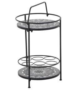 Siena Garden Mosaikbeistelltisch Como, Ca. Ø41/H74 Cm -Gardena Store 4498788 WE FS 003 BeistelltischComo42cm