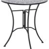 Siena Garden Mosaiktisch Como Halbrund, Ca. B35/H71/T70 Cm