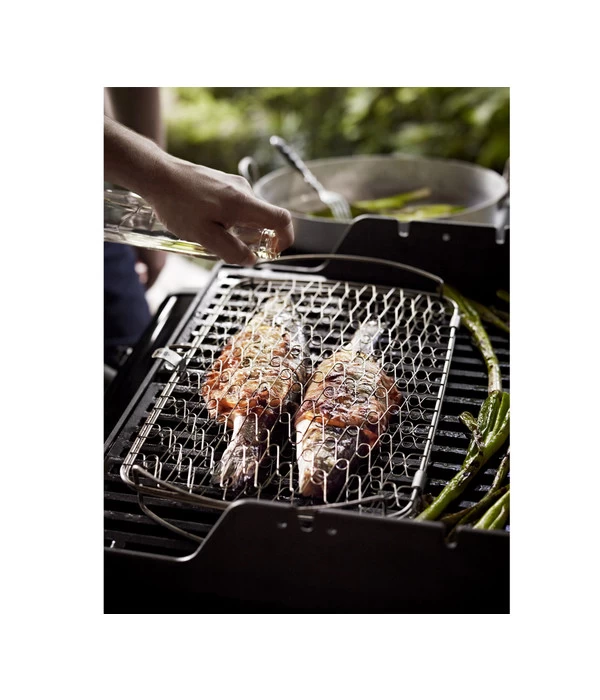 Weber Fisch- Und Gemüsehalter 2 Weber Fisch- Und Gemüsehalter – Bild 2