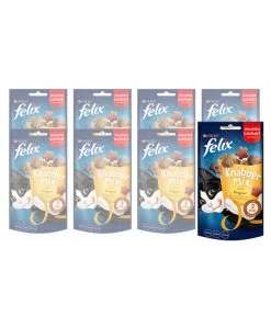 PURINA Felix® Katzensnack KnabberMix Original, 8 X 60 G