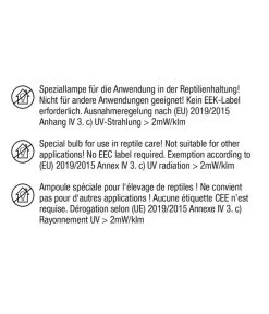 Exo Terra® Reptile UVB 150 UV-Kompaktlampe -Gardena Store 5398474 5398482 WE DE 001 EEKLabel