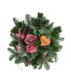 Grabstrauß In Liebe, Ca. Ø30 Cm