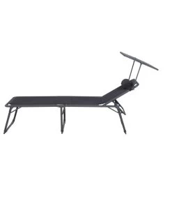 Siena Garden Campingliege Premium, Anthrazit, Ca. B69/H43/T200 Cm -Gardena Store 6603047 WE FS 003 SienaGardenCampingliegePremiumAnthrazit