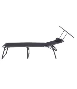 Siena Garden Campingliege Premium, Anthrazit, Ca. B69/H43/T200 Cm -Gardena Store 6603047 WE FS 004 SienaGardenCampingliegePremiumAnthrazit