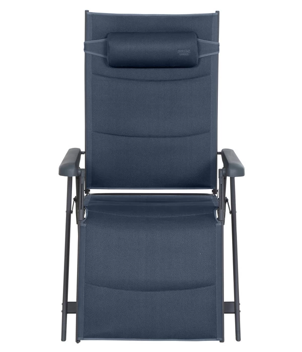 Siena Garden Camping Relaxstuhl Premium, Blau 2 Siena Garden Camping Relaxstuhl Premium, Blau – Bild 2
