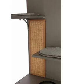 KERBL Katzenspielhaus Alex ECO, Grau, Ca. B42/H152,5/T42 Cm 16 KERBL Katzenspielhaus Alex ECO, Grau, Ca. B42/H152,5/T42 Cm -Gardena Store 6603260 WE DE 003 ECO KatzenspielhausAlex