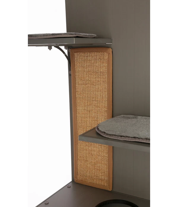 KERBL Katzenspielhaus Alex ECO, Grau, Ca. B42/H152,5/T42 Cm 8 KERBL Katzenspielhaus Alex ECO, Grau, Ca. B42/H152,5/T42 Cm – Bild 8