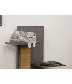 KERBL Katzenspielhaus Alex ECO, Grau, Ca. B42/H152,5/T42 Cm 12 KERBL Katzenspielhaus Alex ECO, Grau, Ca. B42/H152,5/T42 Cm -Gardena Store 6603260 WE MO 003 ECO KatzenspielhausAlex