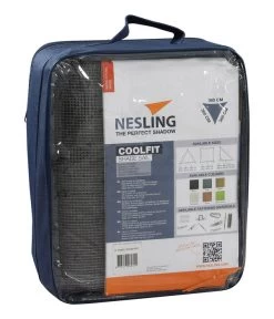 Nesling Sonnensegel Coolfit, Dreieckig, Ca. B360/T360 Cm -Gardena Store 6605786 WE DE 002 NeslingSonnensegelCoolfit360x360Grau