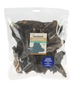 Beeztees Hundesnack Lammohren Mit Fell, 175 G