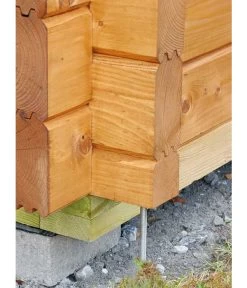 Finnhaus Gartenhaus Trondheim 70-A, Inkl. Seitendach Links -Gardena Store 6619167 WE DE 004 FinnhausGartenhaus