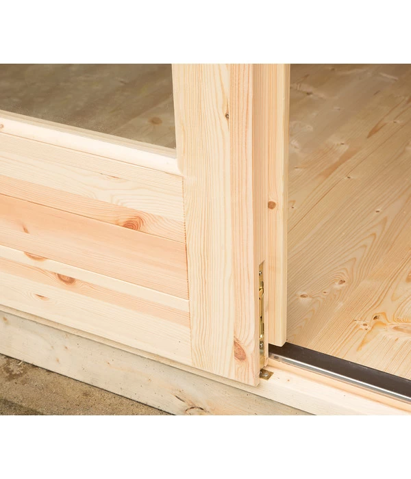 Wolff Finnhaus Gartenhaus Trondheim 70-A, Inkl. Seitendach Rechts 12 Wolff Finnhaus Gartenhaus Trondheim 70-A, Inkl. Seitendach Rechts – Bild 12